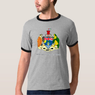 Camiseta Escudo de armas del territorio del Océano Índico
