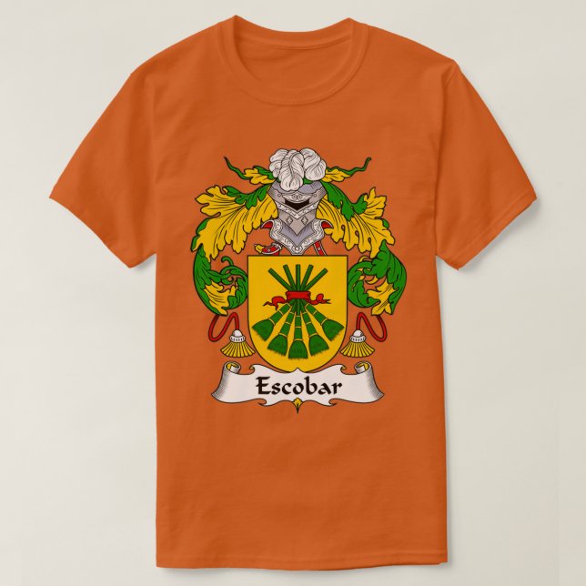 Camiseta Escudo de armas Escobar (Diseño del anverso)
