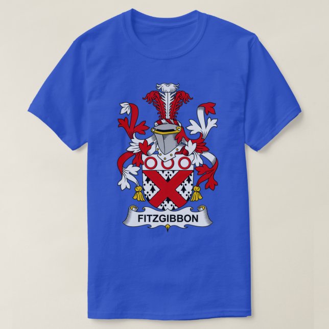 Camiseta Escudo de armas Fitzgibbon (Diseño del anverso)