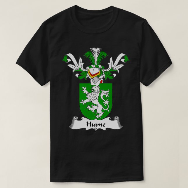 Camiseta Escudo de armas hume (Diseño del anverso)