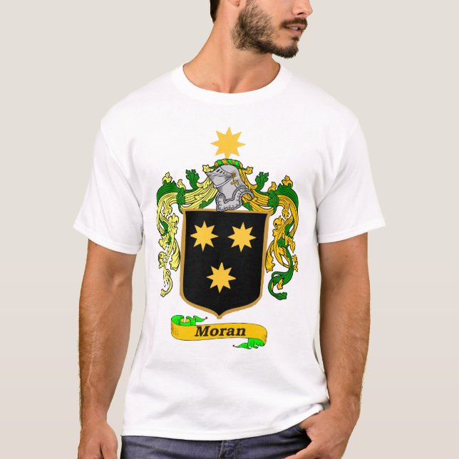 Camiseta Escudo de armas (irlandés) de la familia de Moran (Anverso)