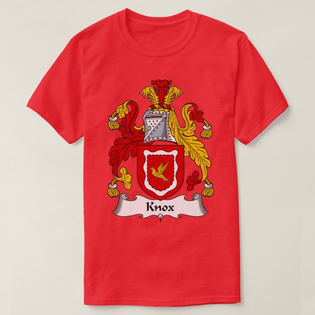 Camiseta Escudo de armas Knox (Diseño del anverso)