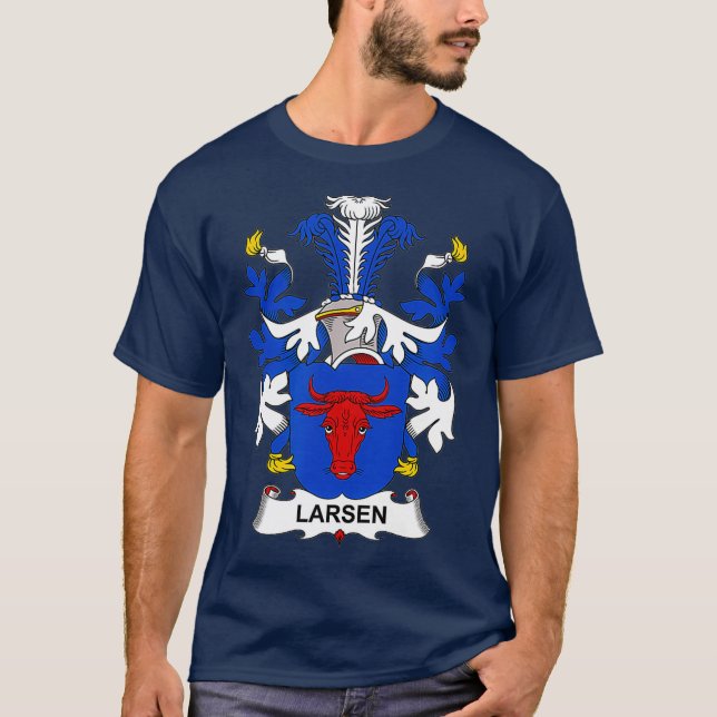 Camiseta Escudo de armas Larsen (Anverso)