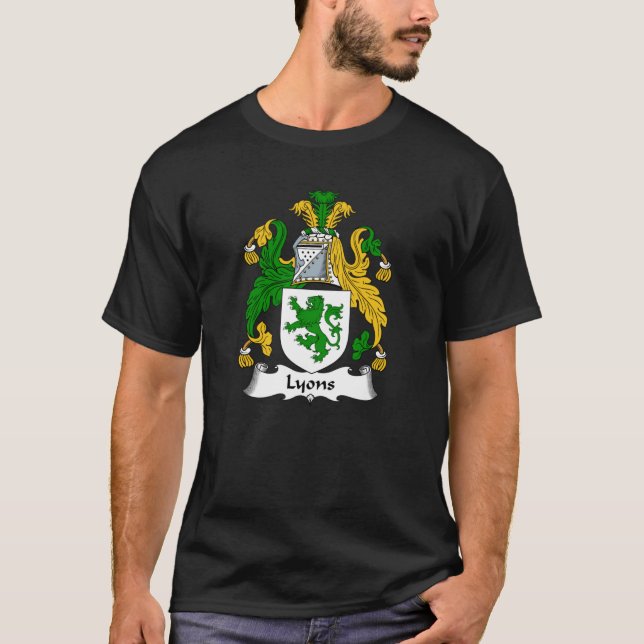 Camiseta Escudo de armas Lyon (Anverso)