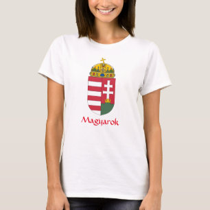 Camiseta Escudo de armas Magyarok T-Shirt