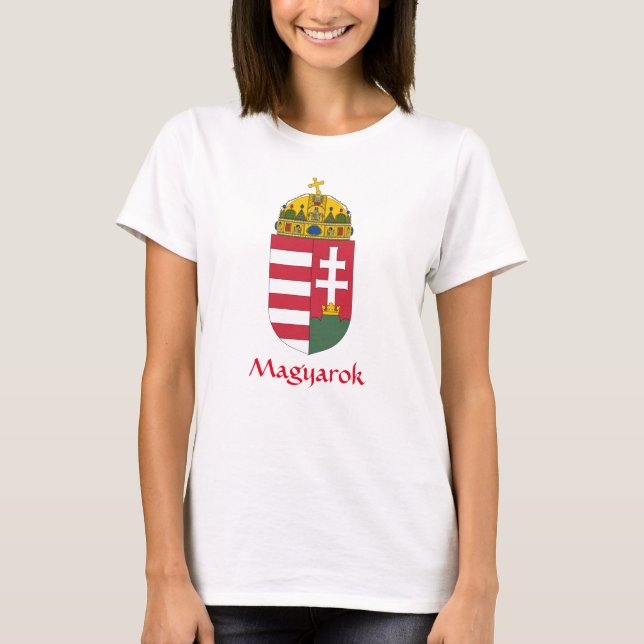 Camiseta Escudo de armas Magyarok T-Shirt (Anverso)