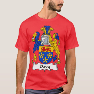 Camiseta Escudo de armas marrón familiar
