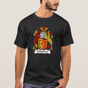 Camiseta Escudo de armas Middleton Crest familiar Middleton