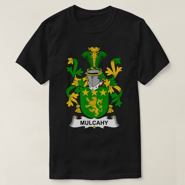 Camiseta Escudo de armas mulcahy  (Diseño del anverso)