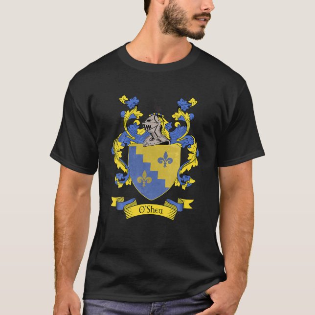 Camiseta Escudo De Armas O'shea | O'shea Apellido de famili (Anverso)