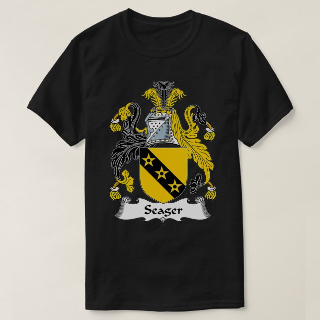 Camiseta Escudo de armas para escudo familiar (Diseño del anverso)