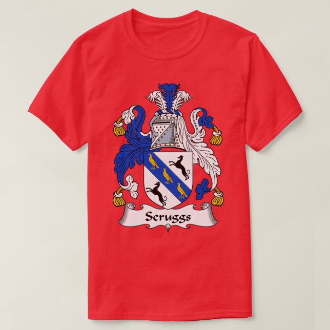 Camiseta Escudo de armas para escudos familiares (Diseño del anverso)
