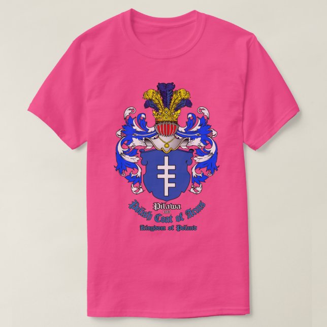 Camiseta Escudo de armas polaco Pilawa (Diseño del anverso)