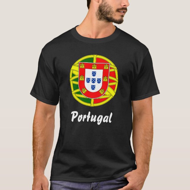 Camiseta Escudo de armas portugués (Anverso)