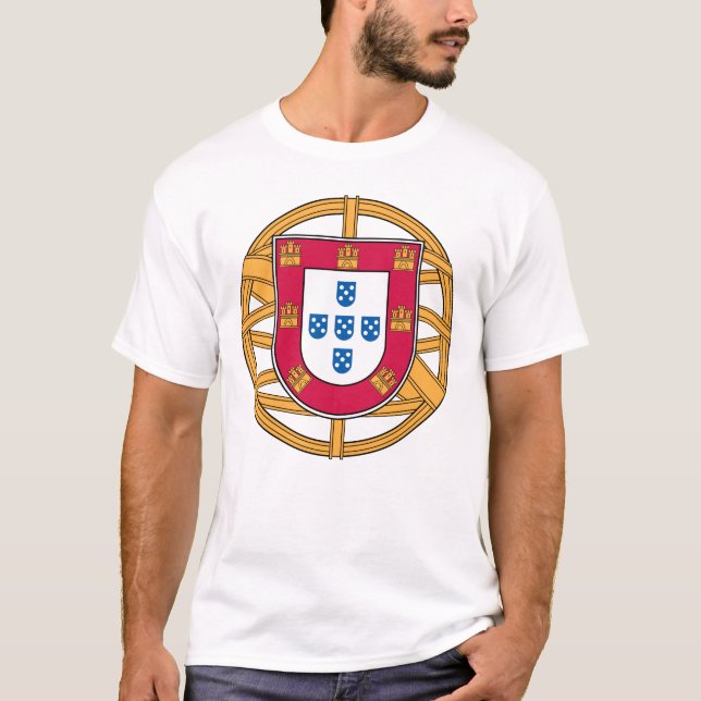 Camiseta Escudo de armas portugués (Anverso)