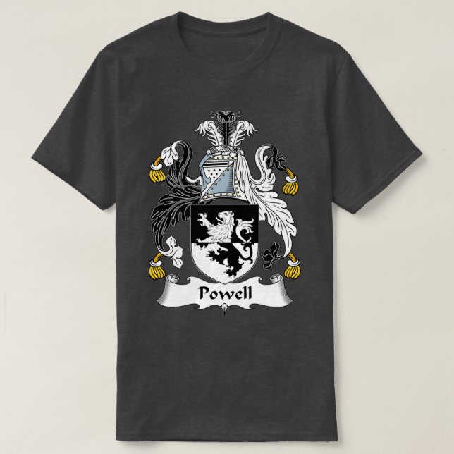 Camiseta Escudo de armas Powell (Diseño del anverso)