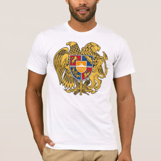 Camiseta Escudo de armas Republic Armenia Armenia hombres
