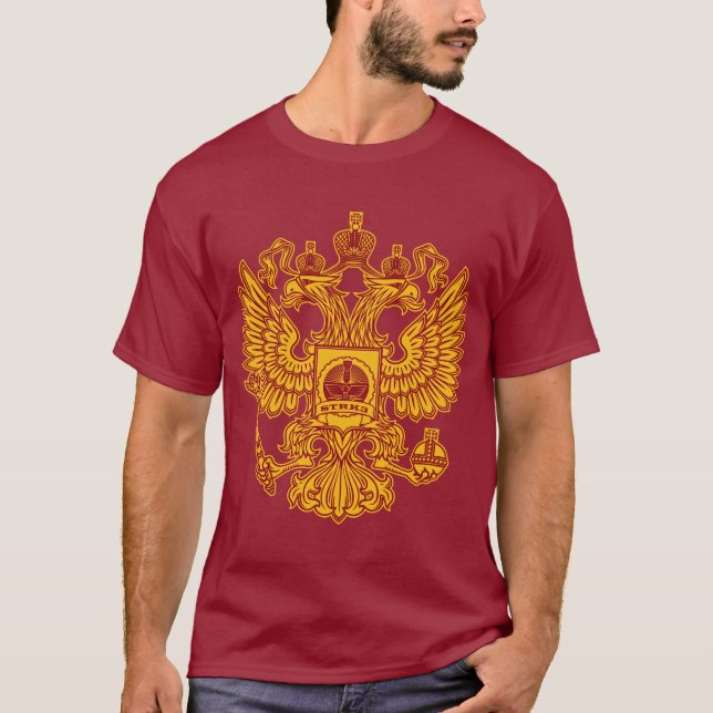 Camiseta Escudo de armas ruso (Anverso)
