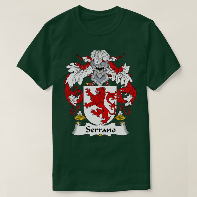 Camiseta Escudo de armas serrano (Diseño del anverso)