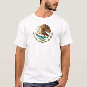 Camiseta escudo de armas símbolo emblema bandera águila paí