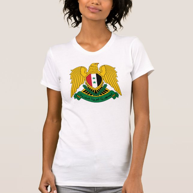 Camiseta escudo de armas sirio (Anverso)