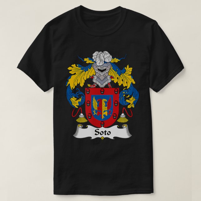 Camiseta Escudo de armas Soto  (Diseño del anverso)