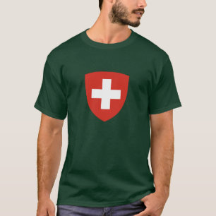 Camiseta Escudo de armas suizo