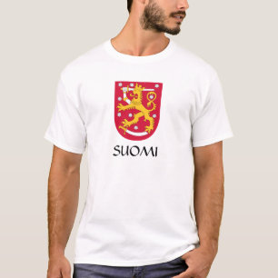 Camiseta Escudo de armas Suomi T-Shirt 