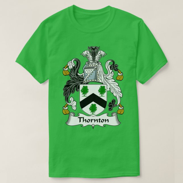 Camiseta Escudo de armas Thornton (Diseño del anverso)