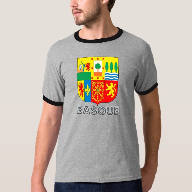 Camiseta Escudo de armas vasco (Anverso)