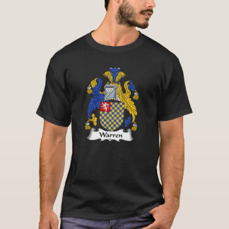 Camiseta Escudo de armas Warren Crest familiar