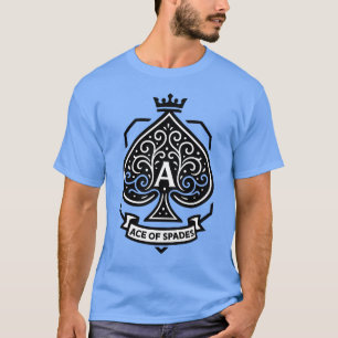 Camiseta Escudo de As of Spades — Filigree coronado