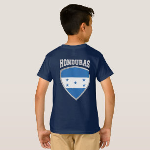 Camiseta Escudo de bandera de Honduras