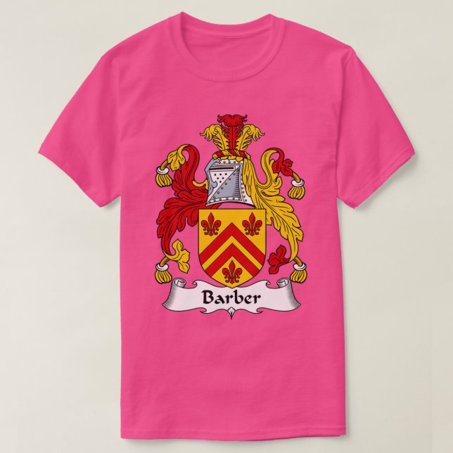 Camiseta Escudo de Barberas de Armas Crest Shirt (Diseño del anverso)