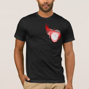 Camiseta escudo de bolos de alta fidelidad