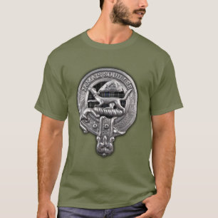 Camiseta Escudo de Breizh insertado con Tartán National Bre