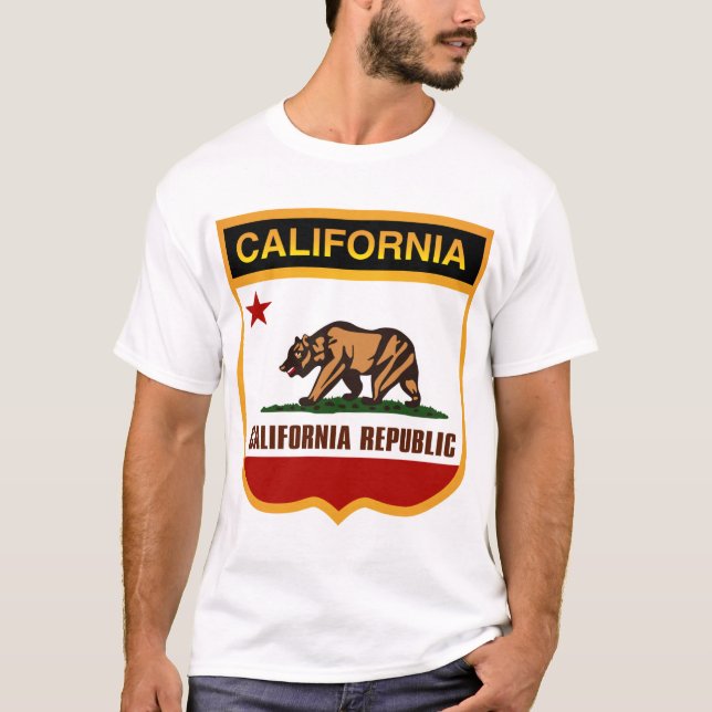 CAMISETA ESCUDO DE CALIFORNIA (Anverso)