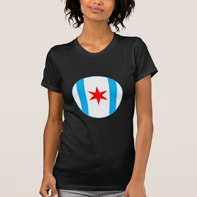 Camiseta Escudo de capitán Chicago (Anverso)
