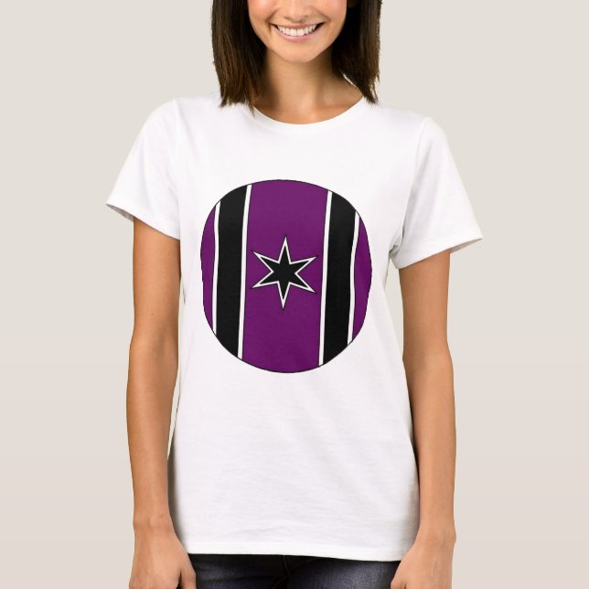 Camiseta Escudo de capitán Chicago de los gatos monteses (Anverso)