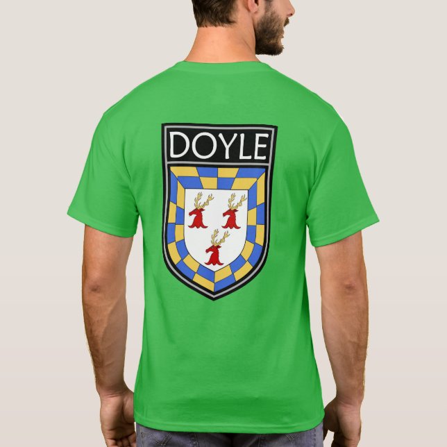 Camiseta Escudo de Clan de Irlanda - Doyle (Reverso)