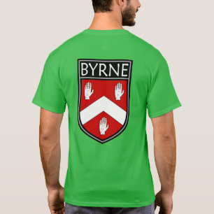 Camiseta Escudo de clan irlandés - Byrne T-Shirt