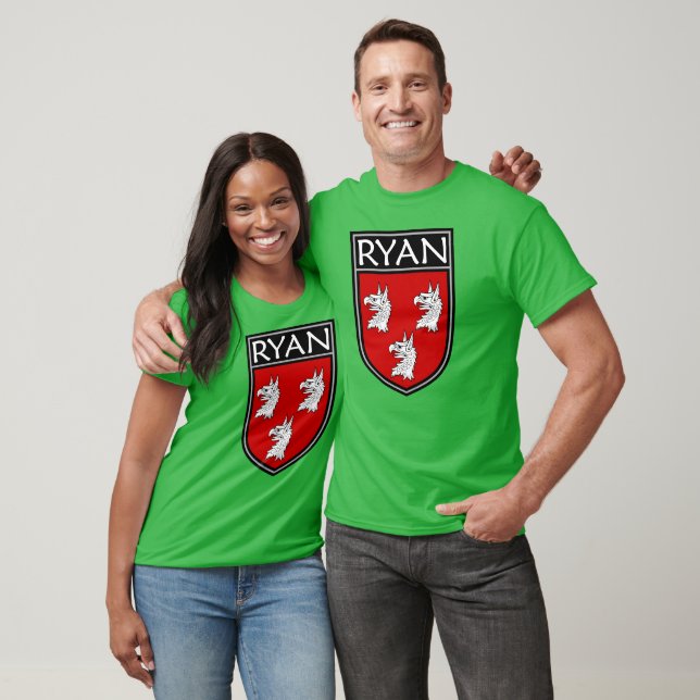 Camiseta Escudo de Clan Irlandés - Ryan (Unisexo)