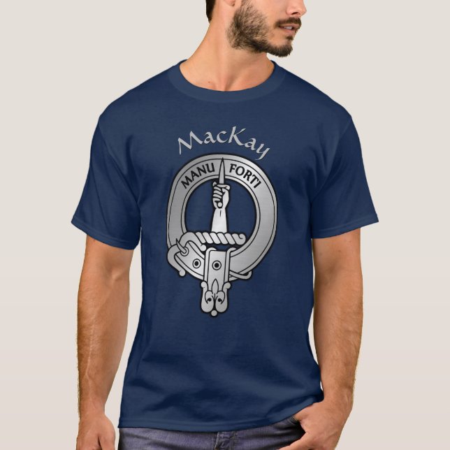 Camiseta Escudo de Clan MacKay (Anverso)