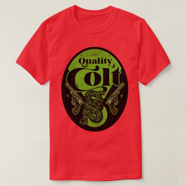 Camiseta Escudo de cosecha de armas de fuego 1 (Diseño del anverso)