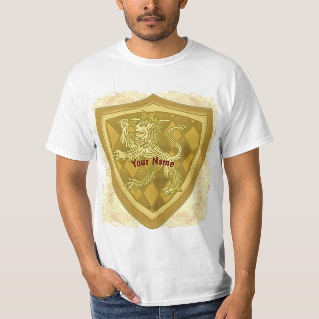 Camiseta Escudo de cresta de león (Anverso)
