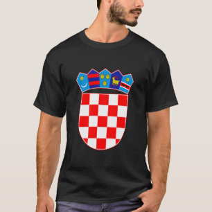 Camiseta Escudo de Croacia   Patrimonio Croata