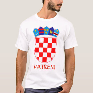 Camiseta Escudo de Croacia Vatreni T-Shirt