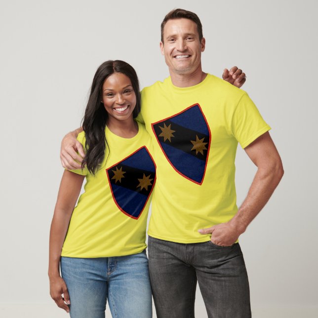 Camiseta Escudo de dos estrellas (Unisexo)