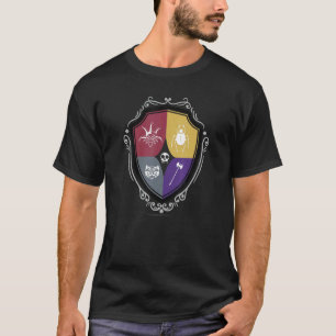 Camiseta Escudo de Escudo cuádruple del miércoles