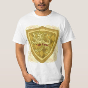 Camiseta Escudo de Escudo de leones